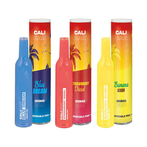 CALI BAR 300mg Full Spectrum CBD Vape Disposable - Terpene Flavoured £9.99