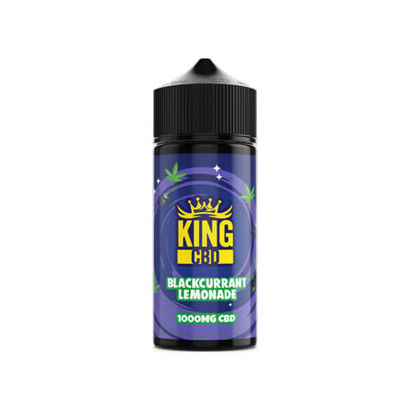 King CBD 1000mg CBD E-liquid 120ml (BUY 1 GET 1 FREE) £18.99