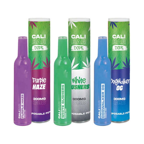 CALI BAR DOPE 300mg Full Spectrum CBD Vape Disposable - Terpene Flavoured £9.99