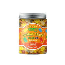 Load image into Gallery viewer, Why So CBD? 2000mg CBD Large Vegan Gummies - 11 Flavours £31.99
