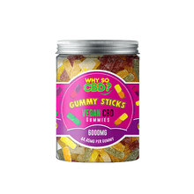Load image into Gallery viewer, Why So CBD? 6000mg CBD Large Vegan Gummies - 11 Flavours £46.99
