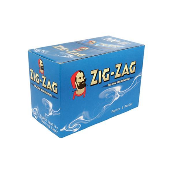 100 Zig-Zag Blue Regular Size Rolling Papers £19.99
